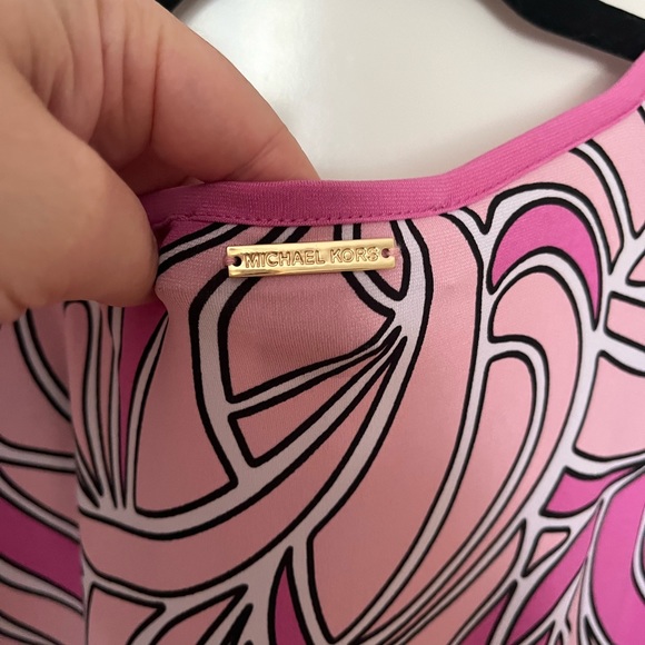 MK blouse in L pink/white - Picture 3 of 4